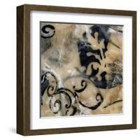 Swirls and Whirls IV-Jennifer Goldberger-Framed Art Print