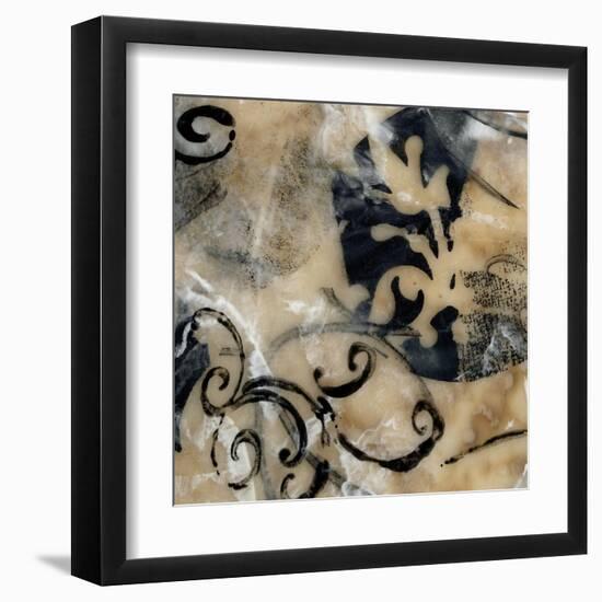 Swirls and Whirls IV-Jennifer Goldberger-Framed Art Print