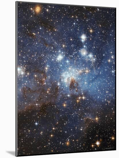 Swirls of Gas and Dust Reside in This Ethereal-Looking Region of Star Formation-Stocktrek Images-Mounted Premium Photographic Print