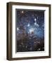 Swirls of Gas and Dust Reside in This Ethereal-Looking Region of Star Formation-Stocktrek Images-Framed Photographic Print