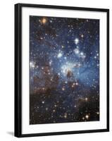 Swirls of Gas and Dust Reside in This Ethereal-Looking Region of Star Formation-Stocktrek Images-Framed Photographic Print