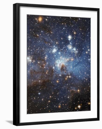 Swirls of Gas and Dust Reside in This Ethereal-Looking Region of Star Formation-Stocktrek Images-Framed Photographic Print