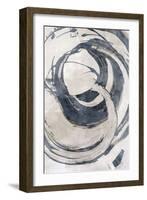 Swirls of Indigo-PI Studio-Framed Art Print