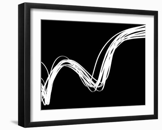 Swirls Reverse I-Monika Burkhart-Framed Photographic Print