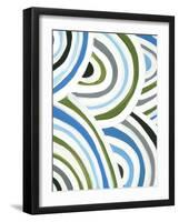 Swirly Bob I-Jodi Fuchs-Framed Art Print