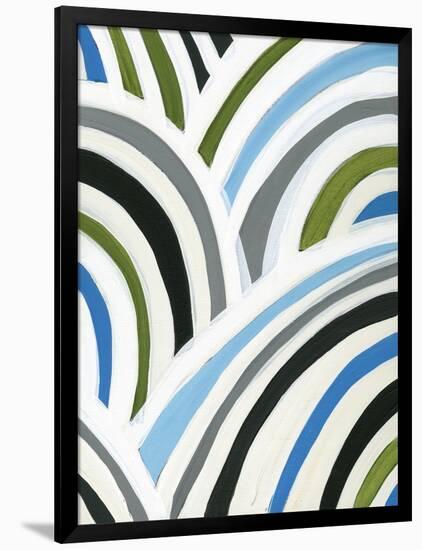 Swirly Bob II-Jodi Fuchs-Framed Art Print