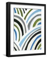 Swirly Bob II-Jodi Fuchs-Framed Art Print