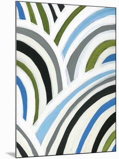 Swirly Bob II-Jodi Fuchs-Mounted Art Print