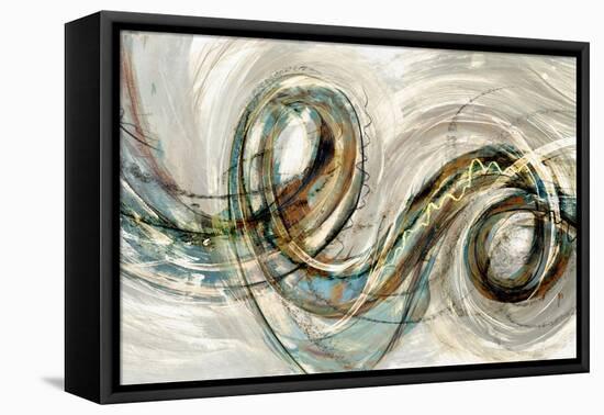 Swirly Wirly II-Anna Polanski-Framed Stretched Canvas