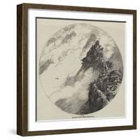 Swirrel Edge, Mount Helvellyn-null-Framed Giclee Print