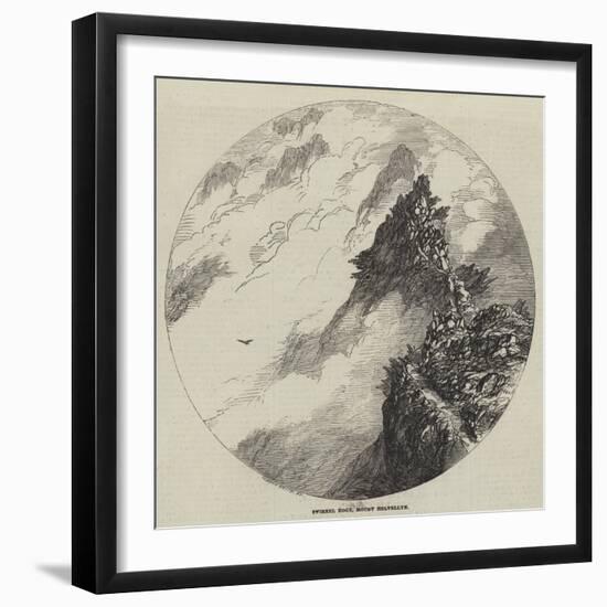 Swirrel Edge, Mount Helvellyn-null-Framed Giclee Print