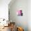 Swish of Magenta II-Piper Rhue-Stretched Canvas displayed on a wall