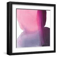 Swish of Magenta II-Piper Rhue-Framed Art Print