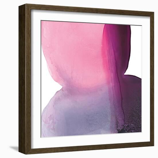 Swish of Magenta II-Piper Rhue-Framed Art Print