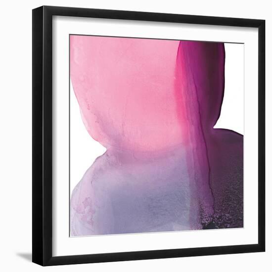 Swish of Magenta II-Piper Rhue-Framed Art Print