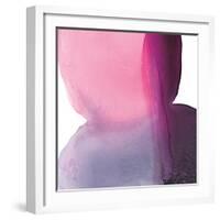 Swish of Magenta II-Piper Rhue-Framed Art Print