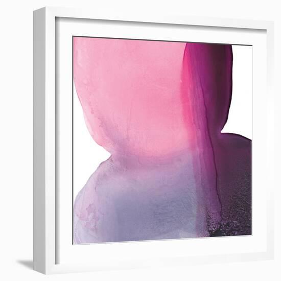 Swish of Magenta II-Piper Rhue-Framed Art Print