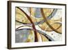 Swishes-null-Framed Art Print