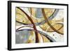 Swishes-null-Framed Art Print