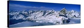 Swiss Alps from Klein Matterhorn, Switzerland-null-Stretched Canvas