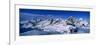 Swiss Alps from Klein Matterhorn, Switzerland-null-Framed Photographic Print