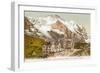 Swiss Alps, Jungfrau and Kleine Schneidegg-null-Framed Art Print