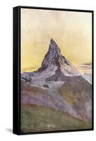 Swiss Alps, Matterhorn-null-Framed Stretched Canvas