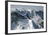 Swiss Alps Peaks in the Bernese Oberland Aka Highlands of the Canton of Bern, Switzerland...., 1984-Nathan Benn-Framed Giclee Print