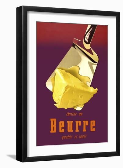 Swiss, Better Butter-null-Framed Giclee Print