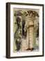 Swiss Bourgeois Costume, 14th Century-null-Framed Giclee Print