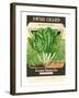 Swiss Chard Seed Packet-null-Framed Art Print