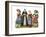 Swiss Costumes, 15th-16th Century-Edward May-Framed Giclee Print