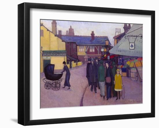 Swiss Cottage-Stanislawa De Karlowska-Framed Giclee Print