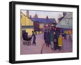 Swiss Cottage-Stanislawa De Karlowska-Framed Giclee Print