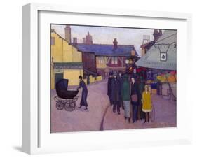 Swiss Cottage-Stanislawa De Karlowska-Framed Giclee Print