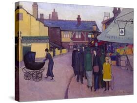 Swiss Cottage-Stanislawa De Karlowska-Stretched Canvas