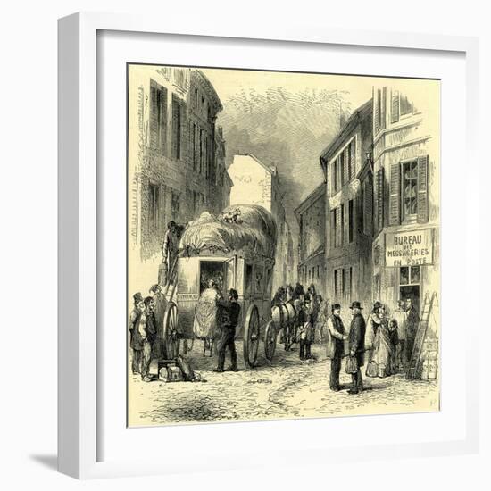 Swiss Diligence Switzerland-null-Framed Giclee Print