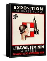 Swiss Exhibition For Women's Work-Klara Fehrlin-Schweizer-Framed Stretched Canvas