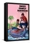 Swiss Family Robinson-null-Framed Stretched Canvas