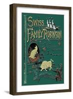 Swiss Family Robinson-null-Framed Art Print