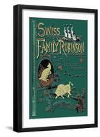 Swiss Family Robinson-null-Framed Art Print