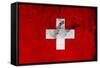 Swiss Flag-igor stevanovic-Framed Stretched Canvas