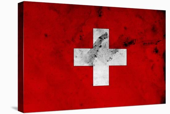 Swiss Flag-igor stevanovic-Stretched Canvas