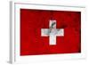 Swiss Flag-igor stevanovic-Framed Art Print