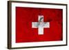 Swiss Flag-igor stevanovic-Framed Art Print