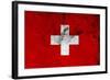 Swiss Flag-igor stevanovic-Framed Art Print