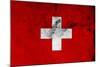 Swiss Flag-igor stevanovic-Mounted Art Print