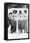 Swiss Four Man Bobsleigh Team, Winter Olympic Games, Garmisch-Partenkirchen, Germany, 1936-null-Framed Stretched Canvas