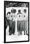 Swiss Four Man Bobsleigh Team, Winter Olympic Games, Garmisch-Partenkirchen, Germany, 1936-null-Framed Giclee Print