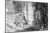Swiss Guards and French Soldiers at the Vatican-Constantin Guys-Mounted Giclee Print